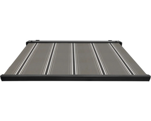 Markise mit Streifenmuster