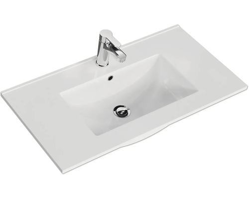 Plan de toilette avec robinet