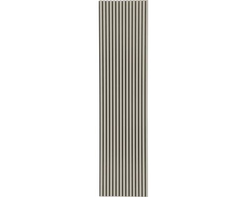 Panneau acoustique Fjordwall linoléum gris clair 20x600x2400 mm