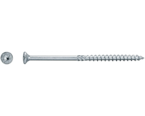 Vis de construction JD Plus à tête fraisée avec empreinte étoile 10x400 mm galvanisé 25 pièces Vis de construction JD Plus à tête fraisée avec empreinte étoile 10x400 mm galvanisé 25 pièces