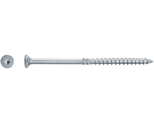 Vis de construction JD Plus à tête fraisée avec empreinte étoile 10x450 mm galvanisé 25 pièces Vis de construction JD Plus à tête fraisée avec empreinte étoile 10x450 mm galvanisé 25 pièces