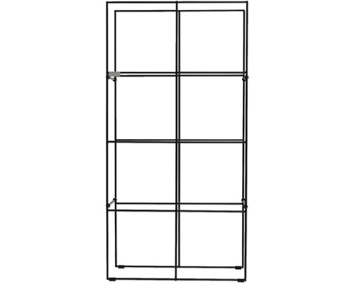 Cadre d''étagère avec huit compartiments