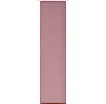 Panneau japonais Basic rouge 60x245 cm-thumb-0