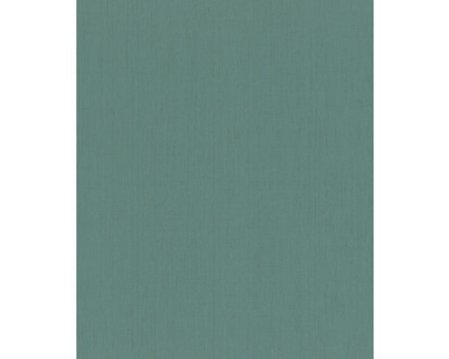 Papier peint intissé 746174 Indian Style uni vert Papier peint textile à l''aspect paisible