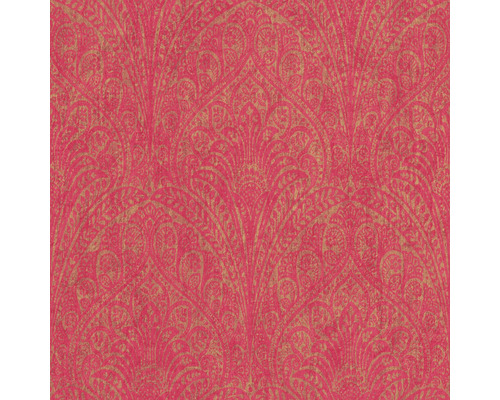 Vliestapete 746365 Indian Style Paisley pink Tapete mit floralem Muster