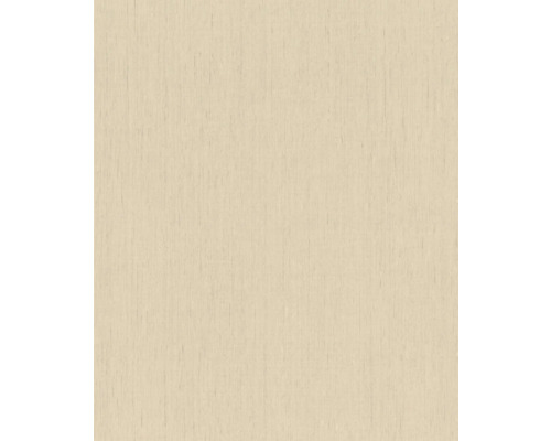 Papier peint intissé 746037 Indian Style uni beige Placage en bois à grain fin