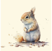 Aquarellbild eines Eichhörnchens