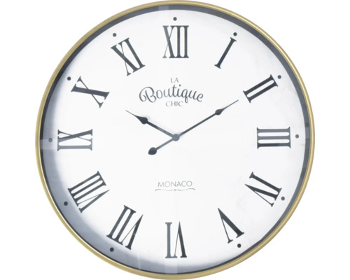 Horloge murale blanche Ø 60 cm