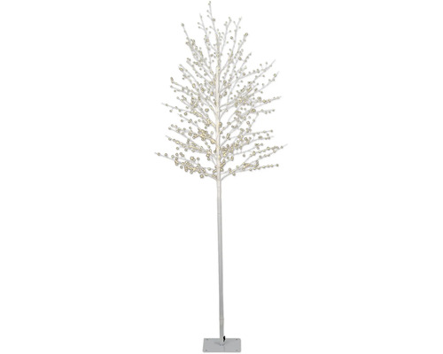 Micro LED Baum Outdoor, 180 cm weiß