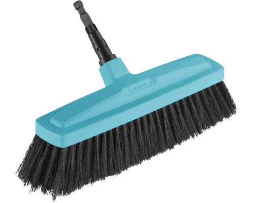 Balai à récurer Gardena avec boîtier en plastique et poils