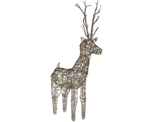 Cerf LED, 135 cm noir Cerf LED, 135 cm noir
