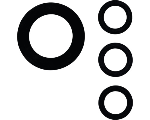 Mehrere Dichtungsringe aus Gummi