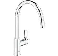 Robinet de cuisine avec douchette Grohe Quickfix Start Loop 2020 chrome 30556000
