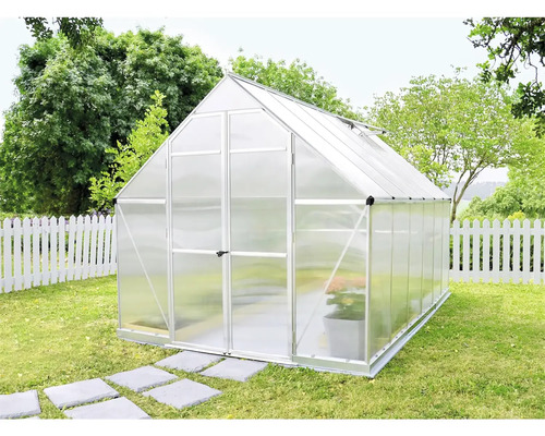 Serre de Jardin en Aluminium et Polycarbonate Essence 9 m² - Canopia