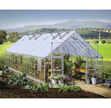 Gewächshaus Palram – Canopia Balance Polycarbonat 0,7 mm 304 x 964 cm silber