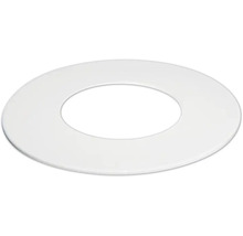 Rosette blanche pour applications sanitaires