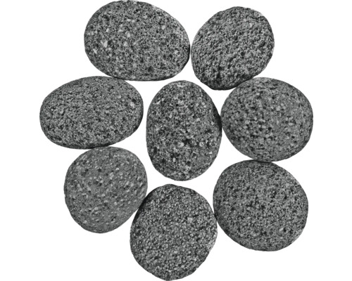 Pierres décoratives en pierre naturelle, forme ovale