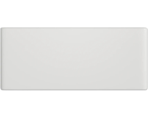 Carreau en céramique blanc, rectangulaire