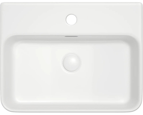 Aufsicht eines Waschbeckens