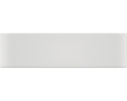 Rechteckige weiße Fliese