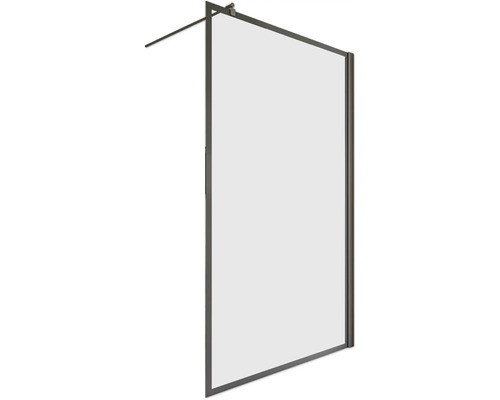 Paroi de douche avec barre de stabilisation