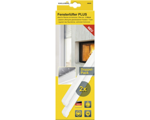 Schellenberg Aérateur de fenêtre Plus double pack