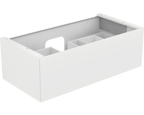 Waschtischunterschrank KEUCO Edition 11 BxHxT 105 x 35 cm x 53,5 cm Frontfarbe weiß glänzend mit Beleuchtung 31351300100 Waschtischunterschrank KEUCO Edition 11 BxHxT 105 x 35 cm x 53,5 cm Frontfarbe weiß glänzend mit Beleuchtung 31351300100