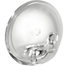 Klebehaken Ø 36 x 20 mm Kunststoff transparent 10 Stück