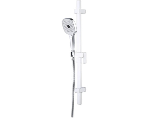 Ensemble de douche AVITAL ABAVA longueur de la barre de douche 77,2 cm chrome Ensemble de douche avec douchette à main et barre de douche