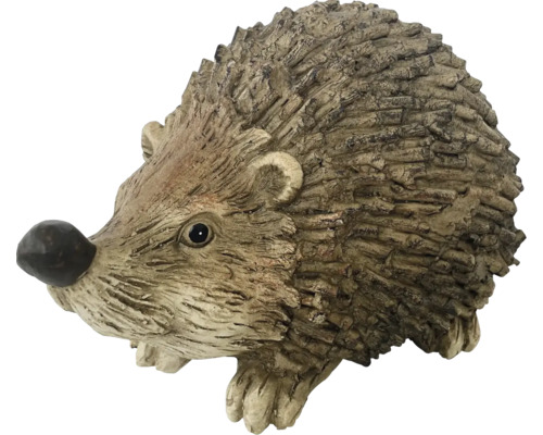 Dekorativer Gartenigel aus Kunststein