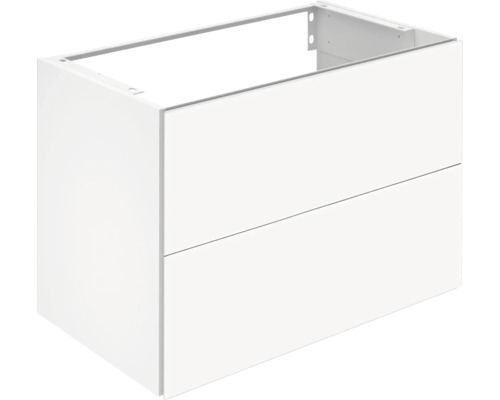 Meuble sous-vasque KEUCO X-Line couleur de façade blanc brillant brillant 80 x 60,5 x 49 cm 33163300000