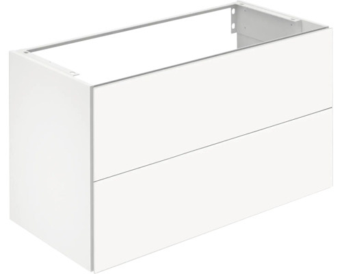 Meuble sous-vasque KEUCO X-Line couleur de façade blanc brillant brillant 100 x 60,5 x 49 cm 33173300000 Meuble sous-vasque KEUCO X-Line couleur de façade blanc brillant brillant 100 x 60,5 x 49 cm 33173300000