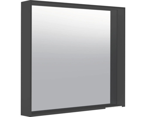 Miroir de salle de bains à LED KEUCO X-Line 80x70 cm roche volcanique IP 24