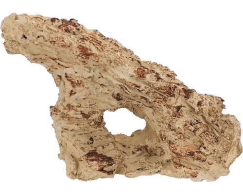 Dekorativer Aquarium-Felsen mit Loch