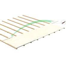 Illustration de la découpe d''une planche de bois à l''aide d''une scie