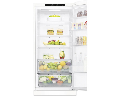 Réfrigérateur-congélateur LG GBP62SWNAC 59,5 x 203 x 67,5 cm réfrigérateur 277 l congélateur 107 l