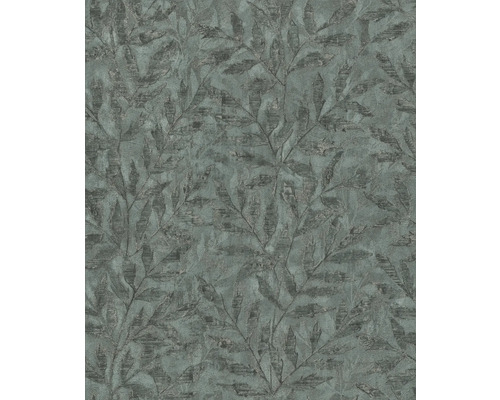 Papier peint intissé 315042 Factory V feuilles vert Papier peint avec motif de feuilles