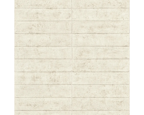 Papier peint intissé 499629 Factory V pierres beige Papier peint aspect pierre avec rectangles horizontaux