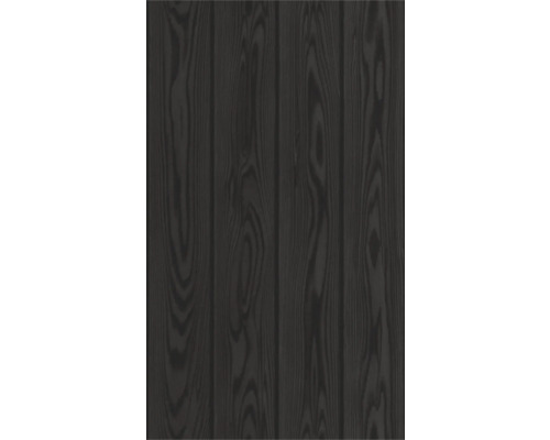Papier peint intissé 499544 Factory V bois noir Papier peint aspect bois avec design à panneaux