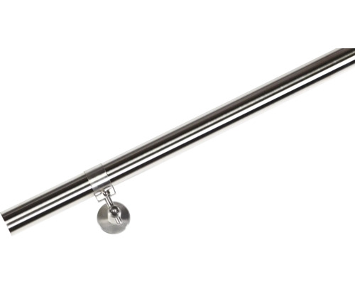 Ensemble de main courante Pertura acier inoxydable V2A Ø 40 mm L : 4100 mm Ensemble de main courante Pertura acier inoxydable V2A Ø 40 mm L : 4100 mm
