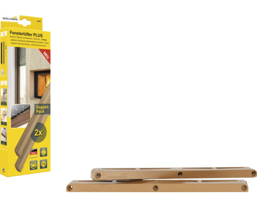 Schellenberg Aérateur de fenêtre Plus Double pack