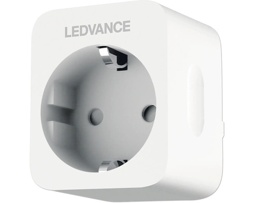 Prise commutable Ledvance WiFi Smart+ avec compteur énergétique blanc