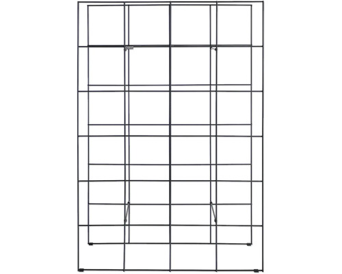 Étagère grillagée pour la présentation des produits dans le commerce de détail