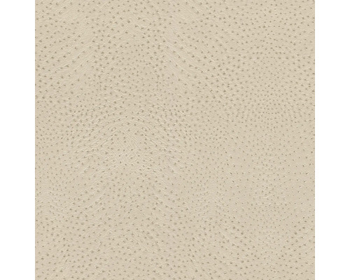 Papier peint intissé 751512 African Queen III aspect cuir beige Gros plan d''un papier peint à motif à pois