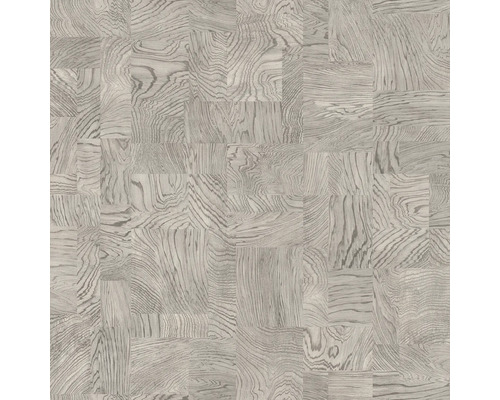 Papier peint intissé 751642 African Queen III bois gris clair Carreaux de sol en vinyle carrés avec aspect bois