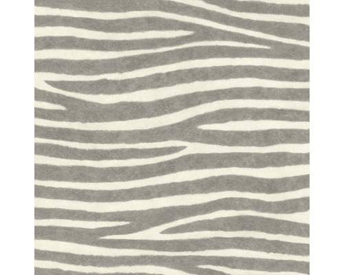 Papier peint intissé 751734 African Queen III zèbre gris