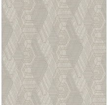 Tapete mit geometrischem Hexagonmuster