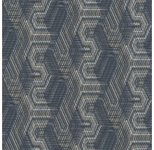 Textiltapete mit geometrischem Muster