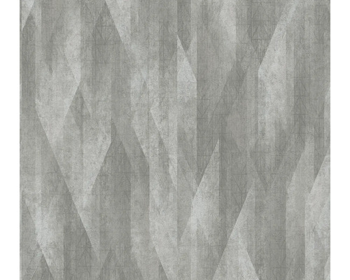 Vliestapete 39104-5 Metropolitan Stories 3 geometrisch grau Graue Vliestapete mit geometrischem Muster