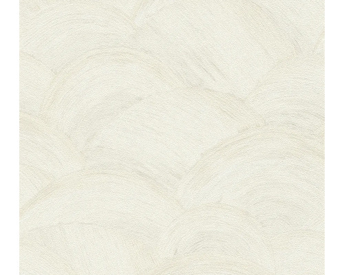 Vliestapete 39105-5 Metropolitan Stories 3 abstrakt creme Cremefarbene Relief-Tapete mit unregelmäßiger Textur